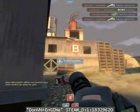 TF2 Cheater: DonVH^EnGINe - STEAM_0:1:18329620