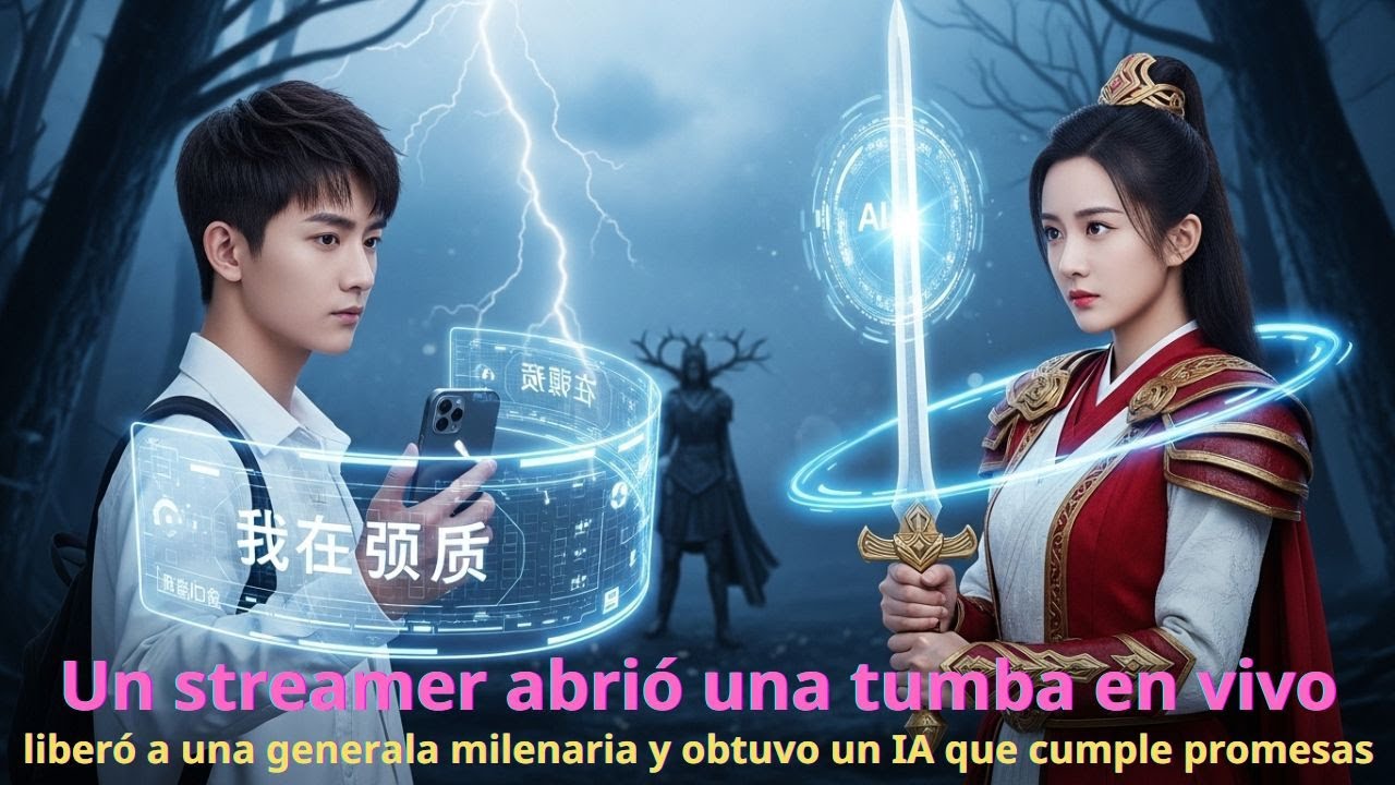 Un streamer abrió una tumba en vivo liberó a una generala milenaria y obtuvo unIAque cumple promesas