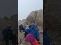 windy weather while descending | stay focused don't make mistakes #mountains #climbing #himalayas
