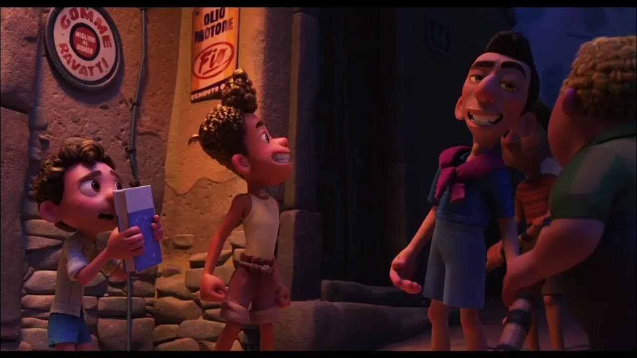 Alberto VS Ercole Luca Fight Scene [CREDITSpixarplus] YouTube