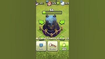 wizard level 1 to max level 16 #clashofclans #clashing #cocindia #coc #cocclasher #gaming #games