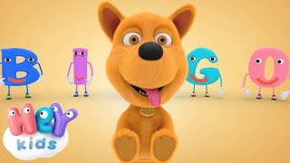 Bingo 🐶 Lær bokstaver | Barnesanger på Norsk - HeyKids