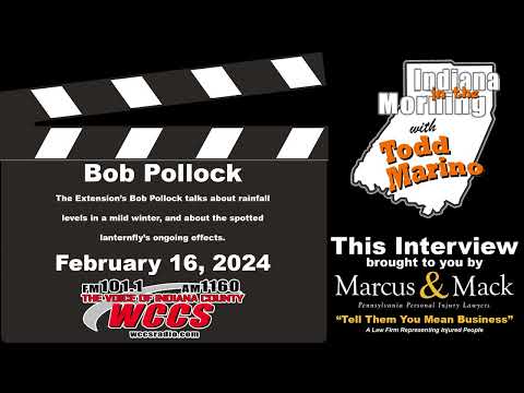 Indiana In The Morning Interview: Bob Pollock (2-16-24)