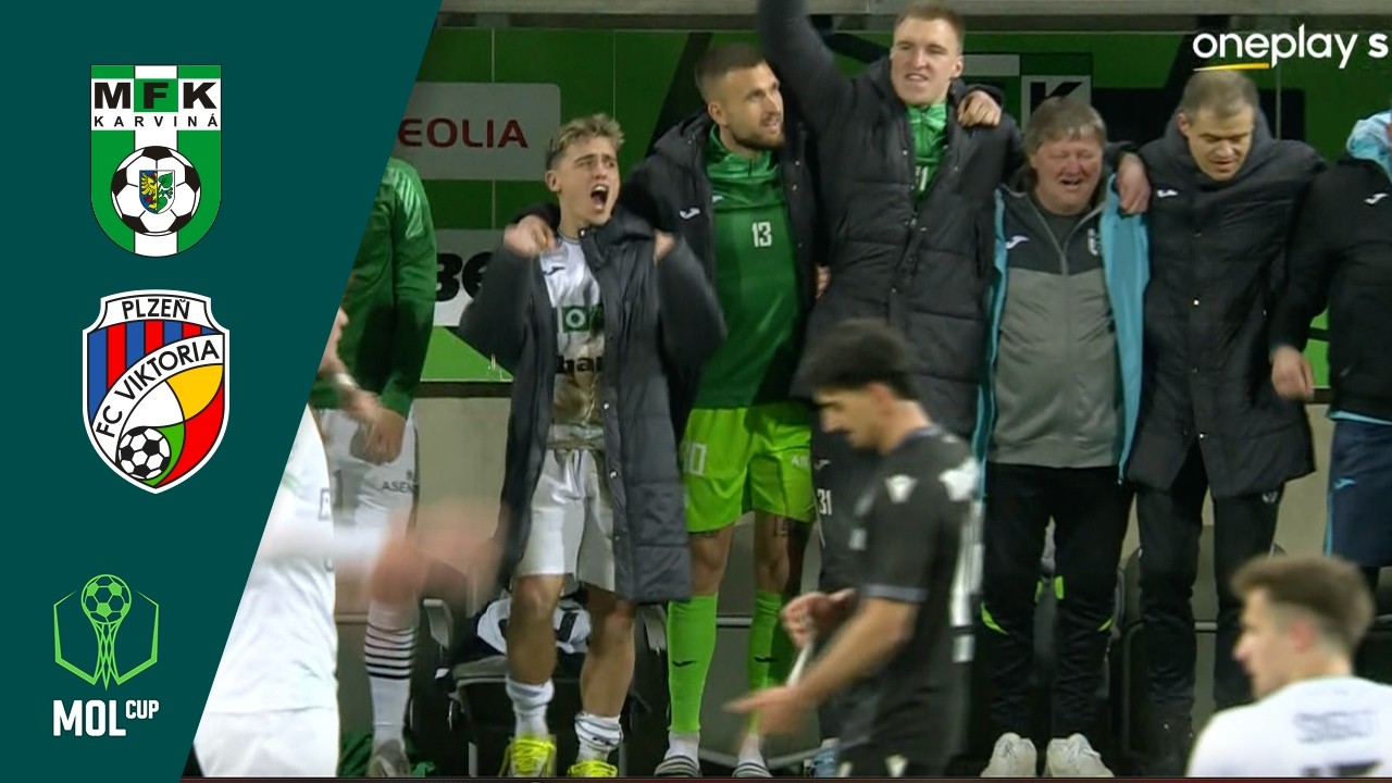 MOL Cup Highlights: MFK Karviná vs. FC Viktoria Plzeň 3:0