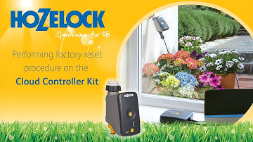 How to | Perform Factory Reset Procedure on Hozelock Cloud Controller | Instructions