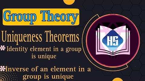 Group Theory | Uniqueness Theorems || BSc level Students Abstract Algebra