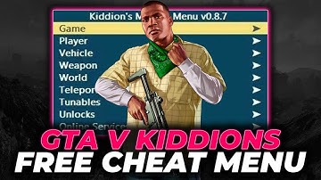 GTA 5 KIDDIONS MOD MENU FREE DOWNLOAD PC - GTA V ONLINE MOD MENU - GTA 5 HACK KST