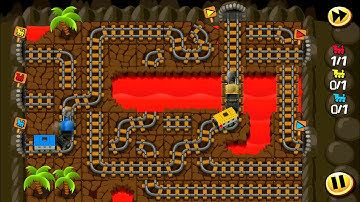 Train Tiles Express Puzzle Game | Train Tiles Lava Level Gameplay | Android Gameplay #732