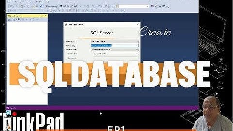 EP1 Create SQL Database