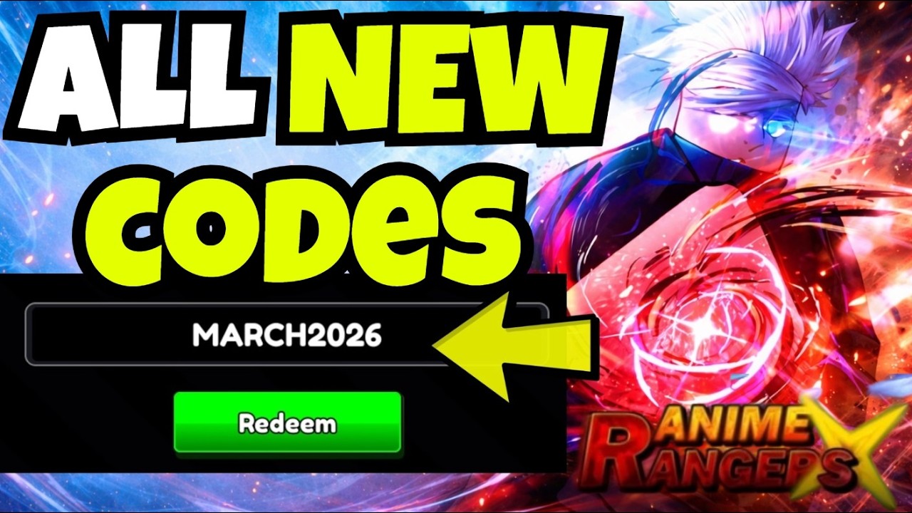 ALL NEW WORKING CODES FOR RE RANGERS X IN MARCH 2026! ROBLOX RE RANGERS ...