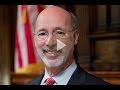 A Message from Governor Wolf