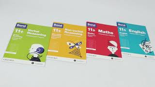 Bond 11 Assessment Papers 56 Years Bundle English Maths Nonverbal Reasoning Verbal Reasoning