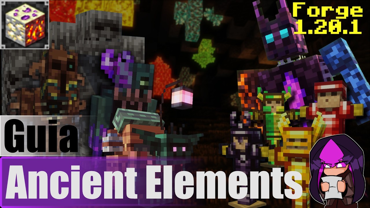 Ancient Elements Mod | La Guía Completa para Minecraft 1.20.1 - YouTube
