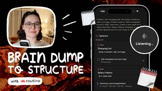 Brain Dump to Create Tasks, Notes and Events, Just by Talking? screenshot 2
