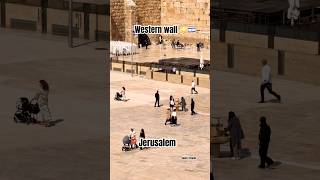 Prayers in the stones of Jerusalem.Heart of the Old City.🌟🇮🇱🕊️ #jerusalem #israel #travel