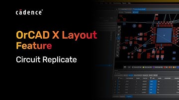 Circuit Replication in OrCAD X