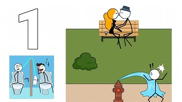 Thief Puzzle (WEEGOON) - Stickman Brain Puzzle Game - Levels 81-120 Android Gameplay Walkthrough