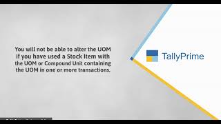 How to Alter UOM & Number of Decimal Places in TallyPrime |4qs| 4 Quadrant Solutions| Tally