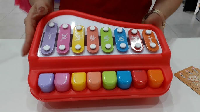 Piano Musical Teclado Fazenda Bebê Brinquedo Infantil - DengoToys