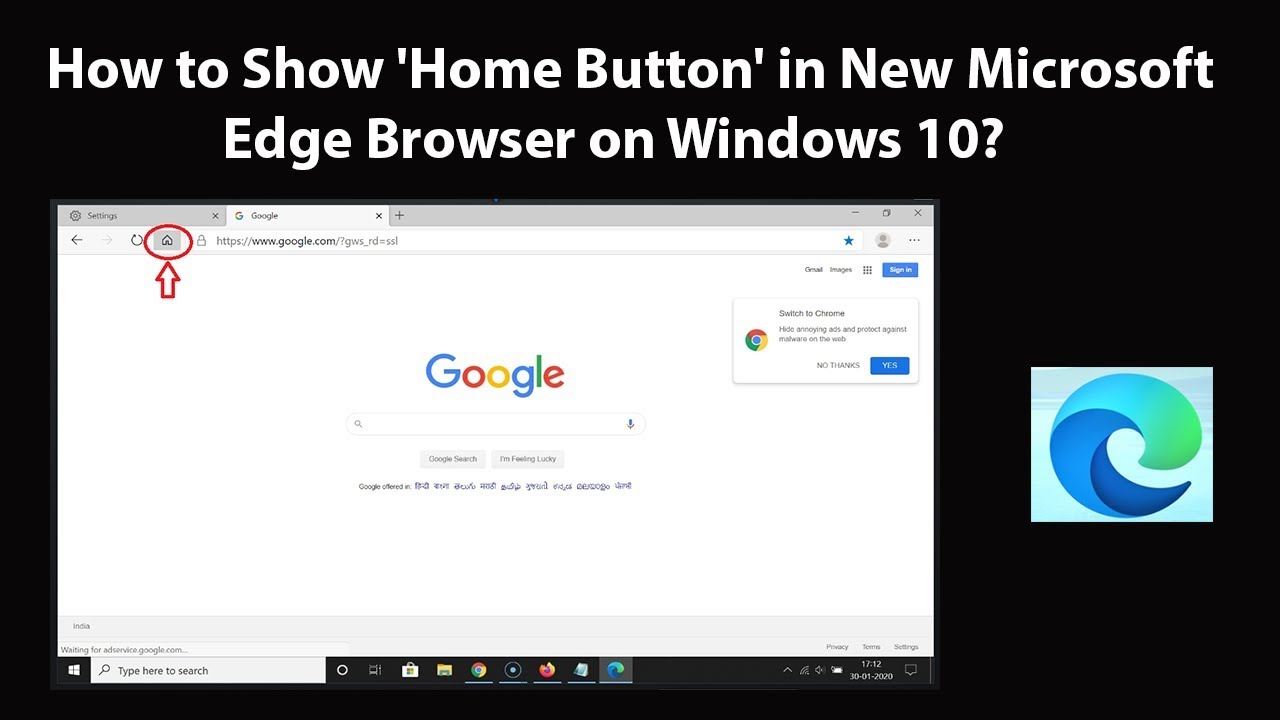 How To Get Home Button Back In Microsoft Edge Edge Talk - Vrogue