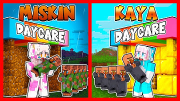 ATUN & MOMON BUKA DAYCARE MISKIN VS KAYA !! Feat @sapipurba Minecraft