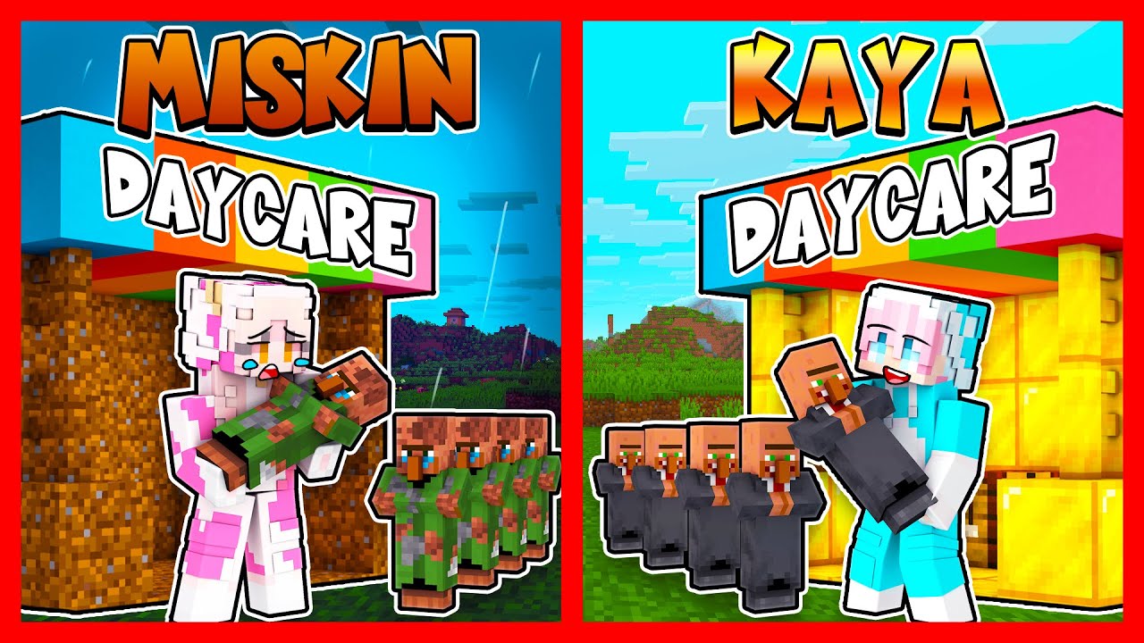 ATUN & MOMON BUKA DAYCARE MISKIN VS KAYA !! Feat 