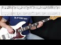 Freddie King - Same Old Blues (Bass Cover, Rhythm Only) (Lesson w/ Tabs)