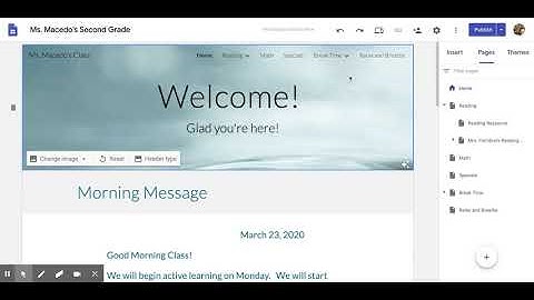 Move pages to create subpages on your Google Site