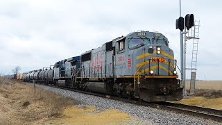 KCS 3924 East - a "Grey Ghost" SD70MAC on 3-5-2016