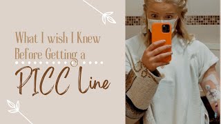 My PICC Line Tips and Tricks!
