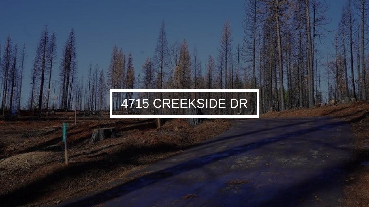 4715 Creekside Dr Grizzly Flats Real Estate YouTube