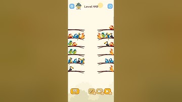 Bird Sort Colour GAMEPLAY LEVEL 449🔥Subscribe Channel@8-Bit games🔥