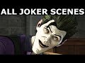 All Joker Scenes - BATMAN Season 2 The Enemy Within Episode 1: The Enigma (Telltale Series)