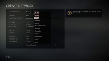 Titanfall 2 how to create a clan