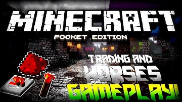 MCPE 0.13.0 UPDATE SHOWCASE!!! - Redstone, Horses, & MORE! | Minecraft Pocket Edition Concept Video