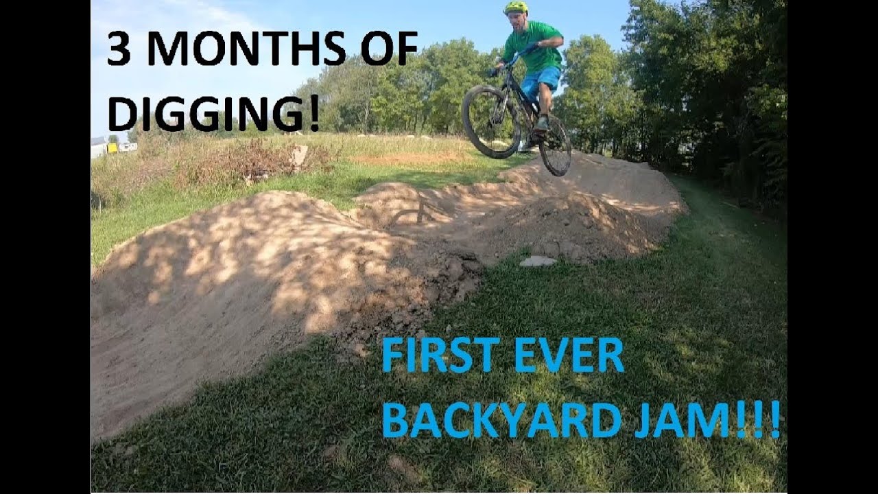 Backyard Dirt Jumps 1st Jam ever Highlights! YouTube