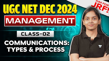 Communication -Types & Process 🔥 (Unit 1) | UGC NET Dec 2024 | By Kanupriya Mam