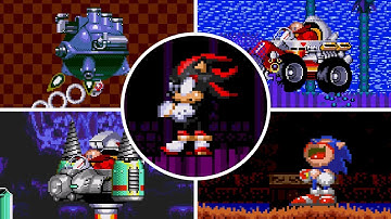 Sonic The Hedgehog 2 The Return of Shadow - All Bosses & Cutscenes