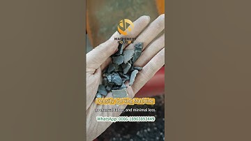 Automobile Interior Separation Machine | Plastic and Leather Sponge Fluff Sorting Machine