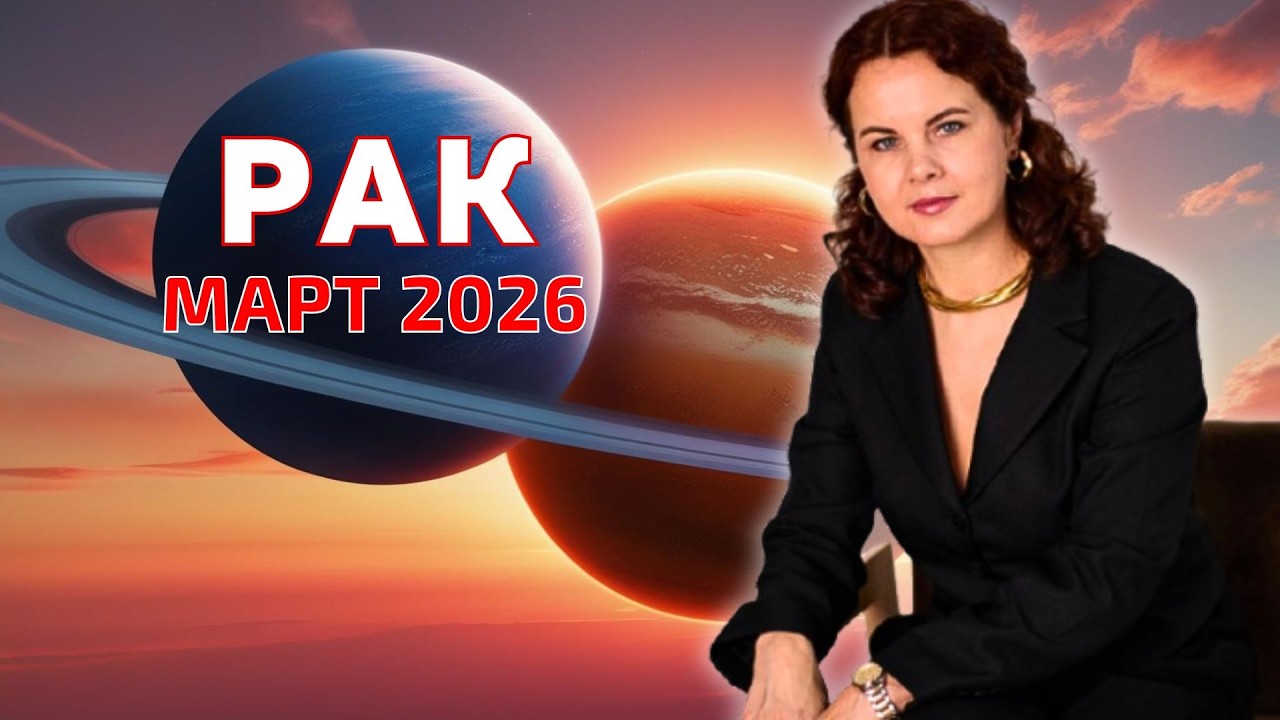 РАК - ГОРОСКОП НА МАРТ 2026г. от МАРИНЫ ЯРОШУК
