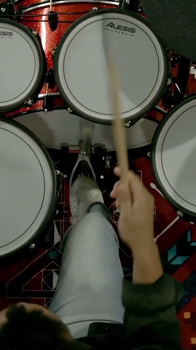 This Alesis Electronic Drum Kit sounds KILLER! #shorts