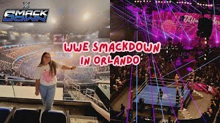 WWE SmackDown in Orlando vlog 