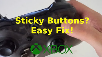 Sticky Controller Button. Easy Fix! Sticking Y Button. XBox Controller.