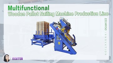 Wooden Pallet Nailing Machine Production Line