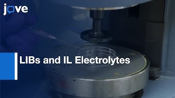 IL Electrolytes and Li-ion Batteries (LIBs) Synthesis | Protocol Preview