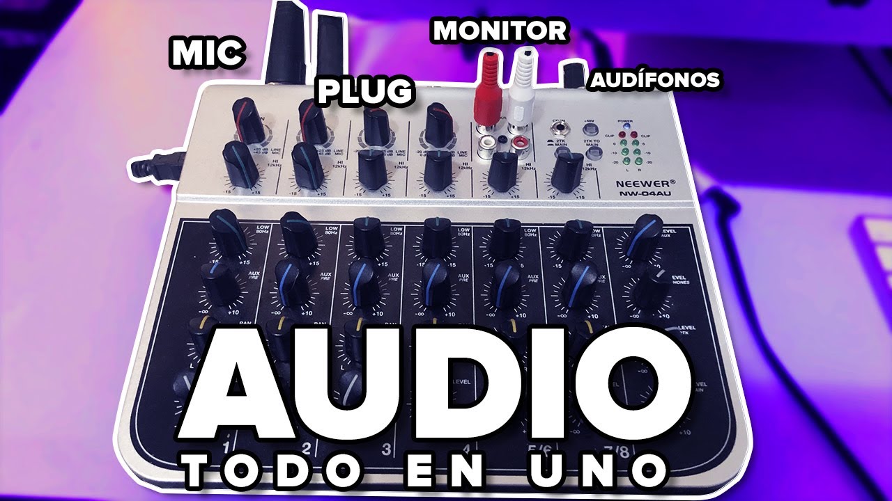 COMO CONFIGURO MI AUDIO? AUDIO TODO EN UNO PARA STREAM | Consejos ...