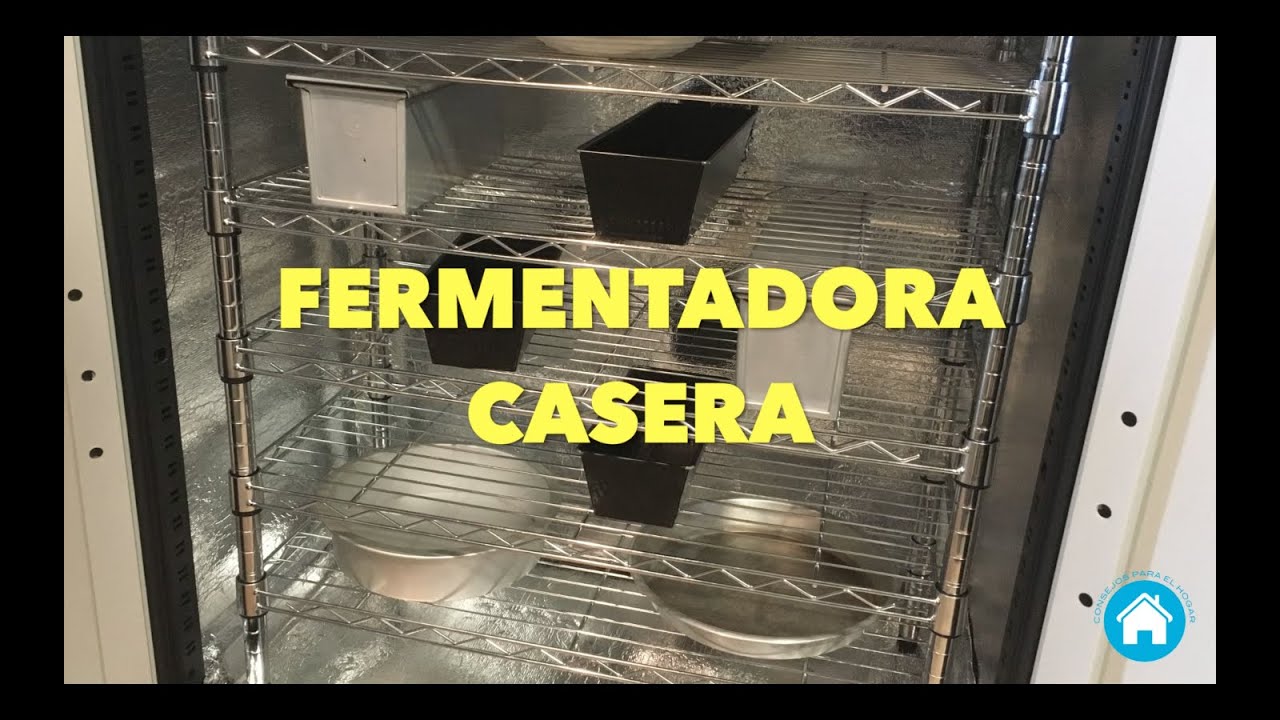 Fermentadora casera / DIY Home made proofing box - fermentation