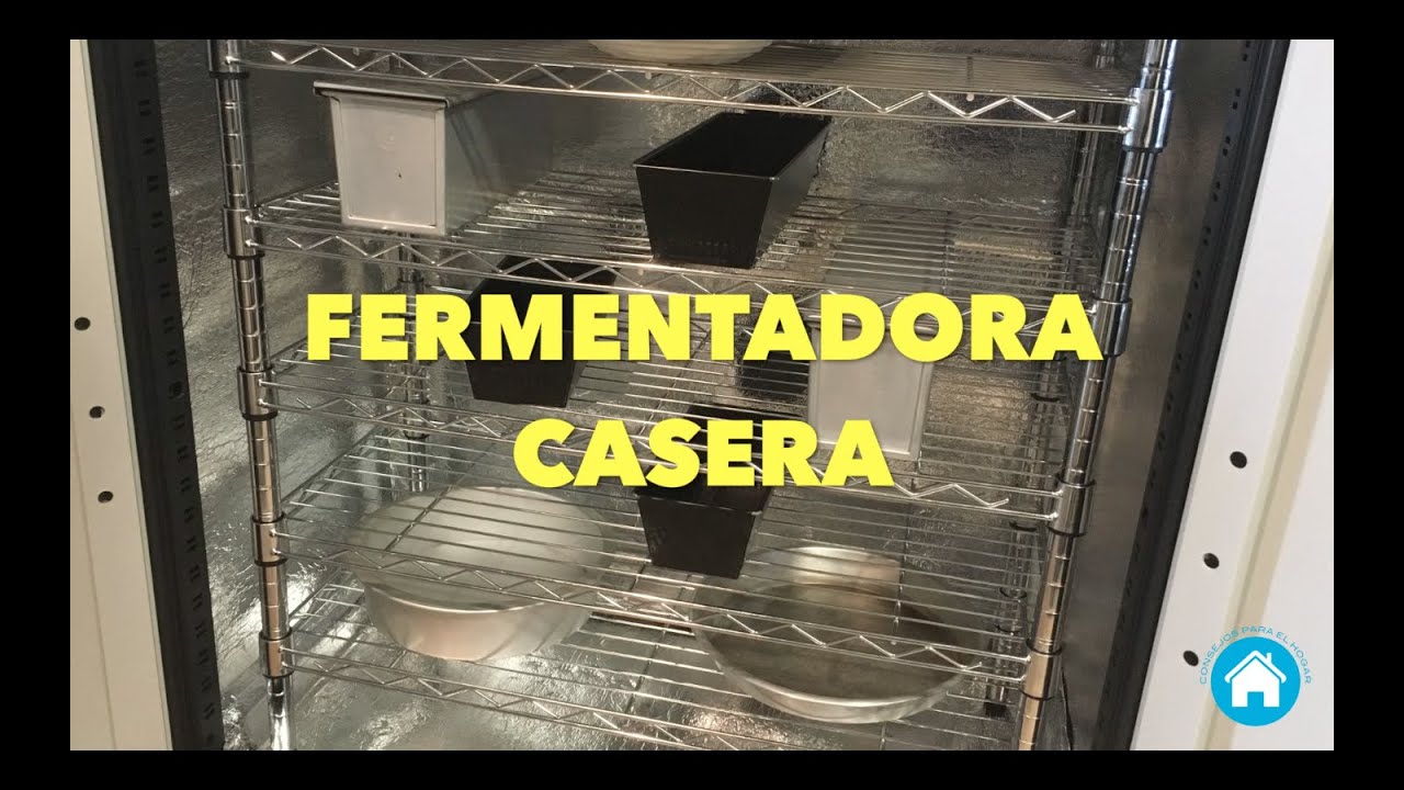 Fermentadora casera / DIY Home made proofing box - fermentation chamber /  Armoire de fermentation 