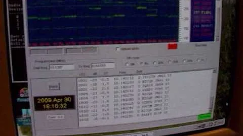 Amateur Radio WSPR 'whisper' software