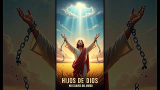 Hijos de Dios, No Esclavos del Temor 🙏 | Romanos 8:15  #biblia #frases #vidaeterna
